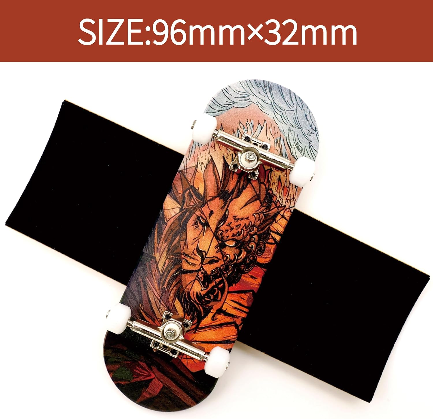 32mm Pro Fingerboard 12 Constellation Series Wooden Finger Board (Leo)
