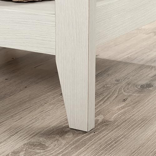 Miniatura 12 de Sauder Summit Station - Escritorio esquinero en forma de L para oficina en casa con cajón y estante de almacenamiento abierto, en roble glaciar