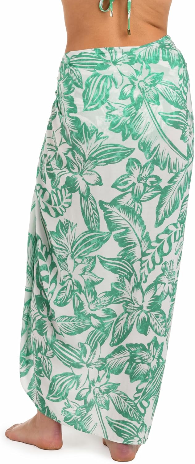 La Blanca Women's Pareo Wrap Swimsuit Cover Up