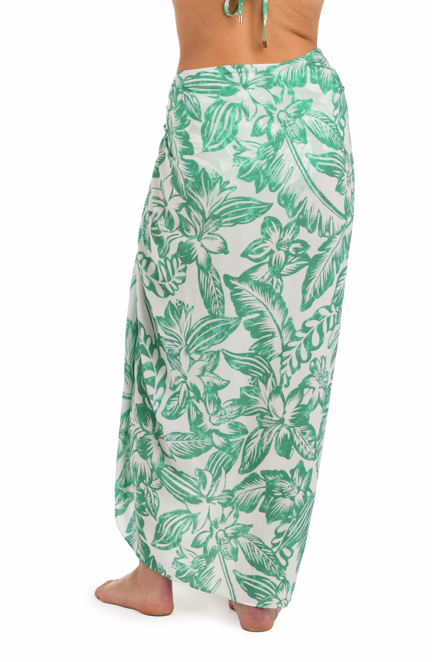 La Blanca Damen Pareo Wrap Swimsuit Cover Up Überwurf für Schwimmbekleidung (1er Pack)