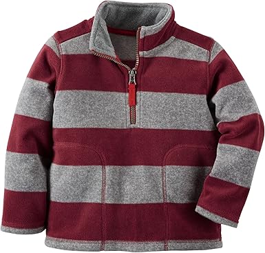 boys half zip fleece