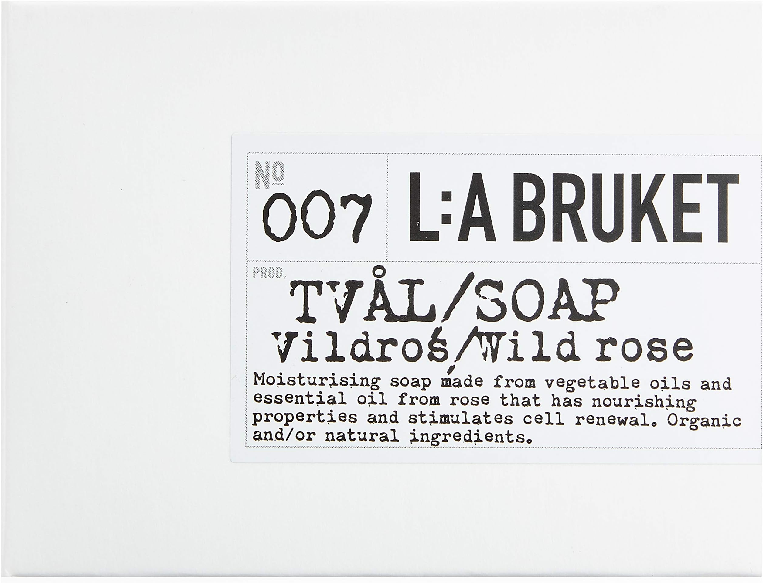 L:A BRUKET Soap Bar - Wild Rose
