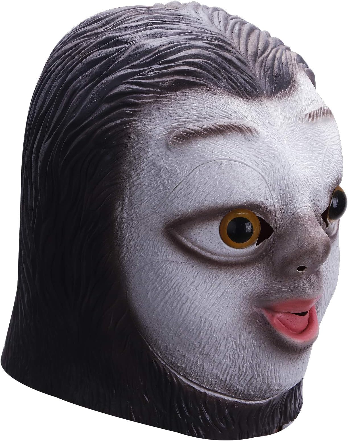 molezu Halloween Novelty Costume Party Latex Jungle Animal Masks Zootopia Flash Sloth Bear Head Rubber Mask
