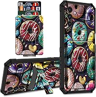 Vista 22 de Para Samsung Galaxy A03S Funda Para Teléfono Galaxy A03S Funda Billetera Con Titular De Tarjeta De Crédito Y Soporte De Doble Capa De PC Duro Funda