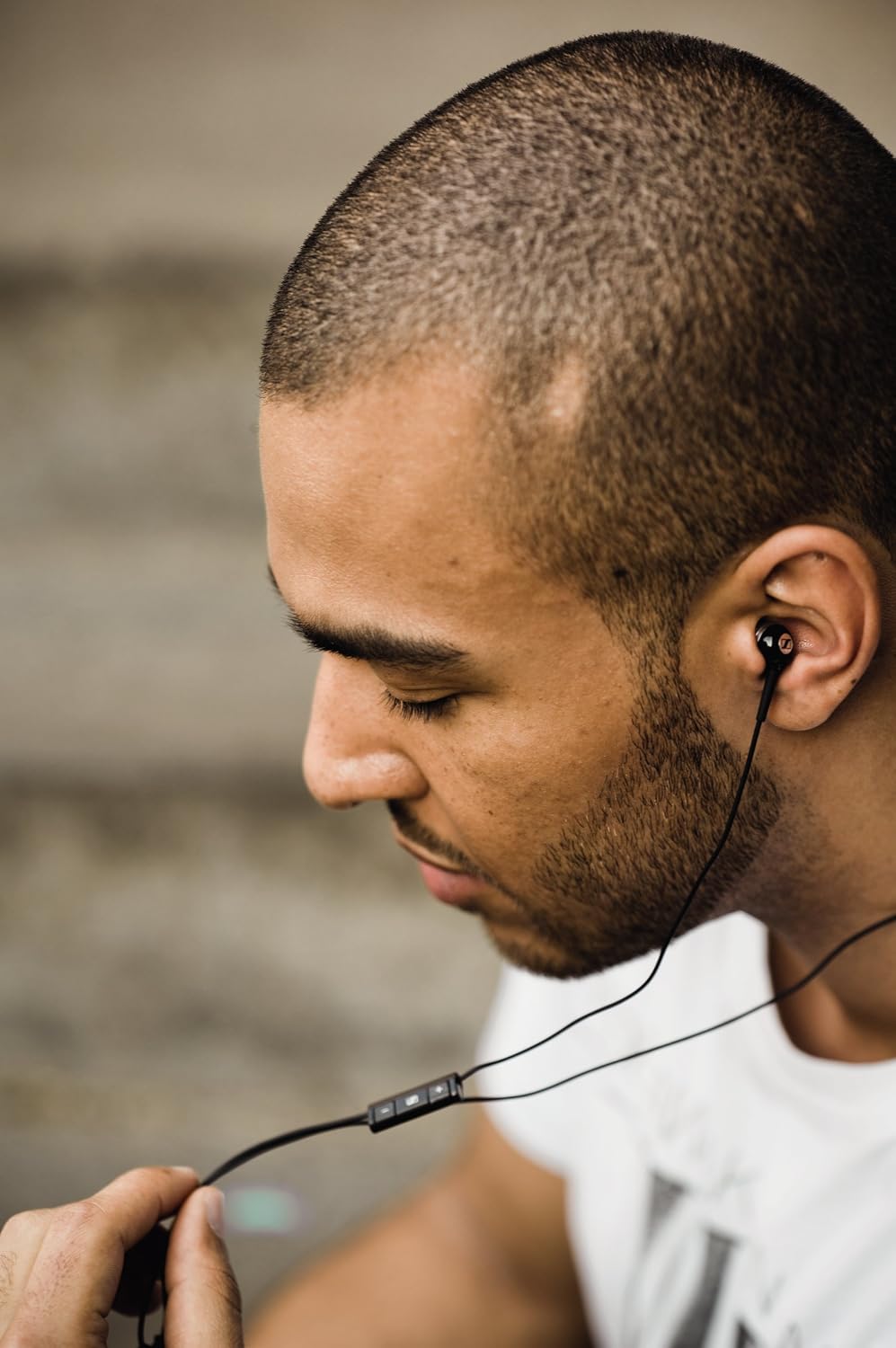 Sennheiser MM 70i In-Ear Headset (Black)