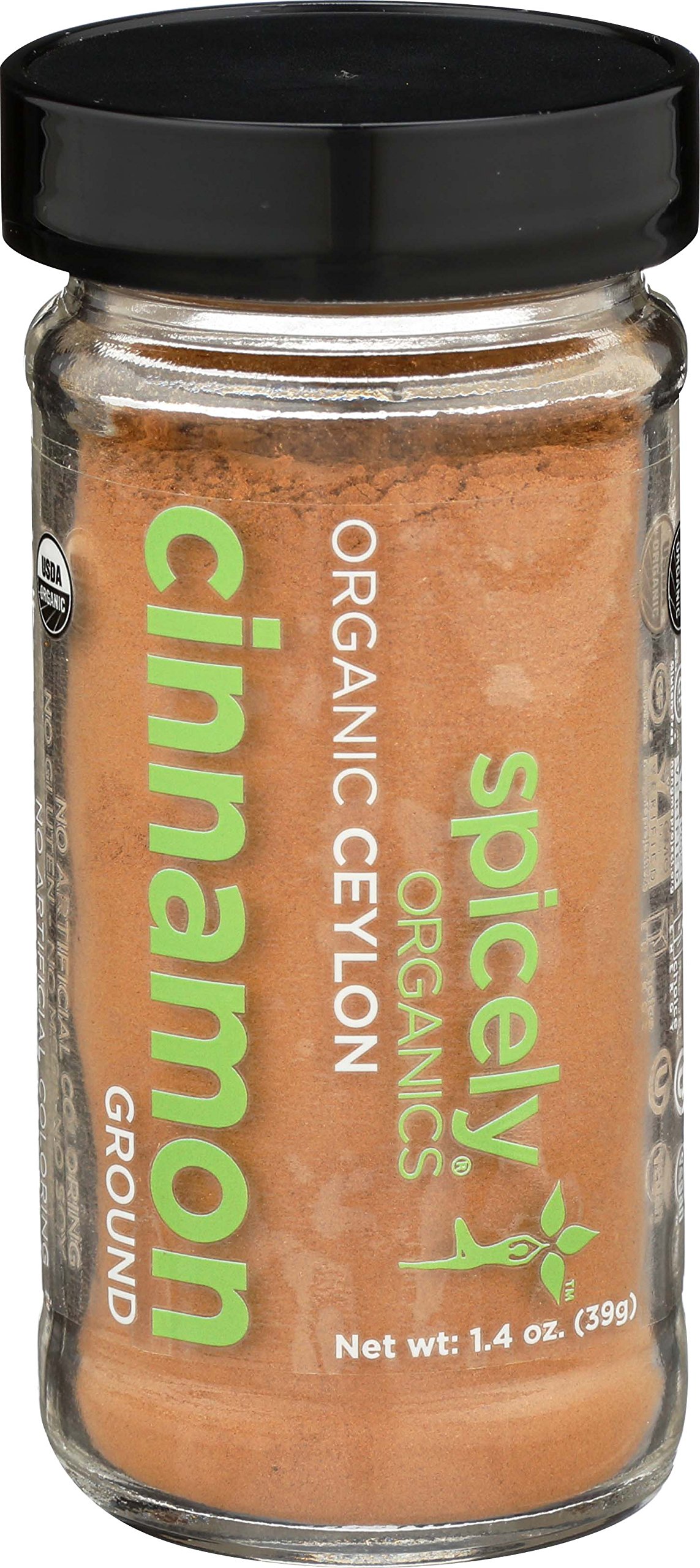 Spicely OrganicsCinnamon Ground Ceylon 1.4 Oz Certified Gluten Free