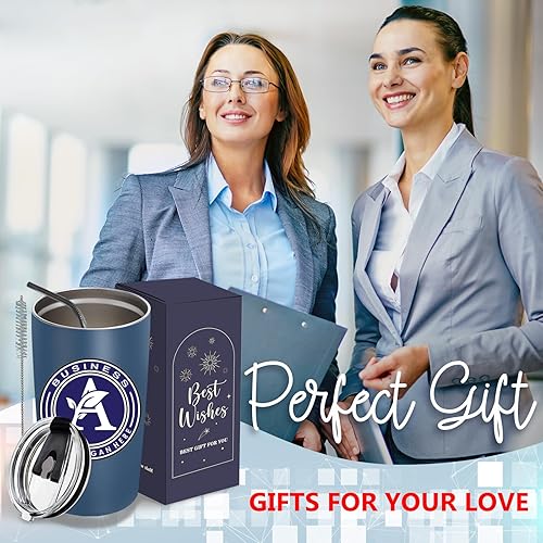 Vista 15 de Vaso personalizado con nombres, el mejor regalo para mamá, 10 colores, vaso de café personalizado de acero inoxidable de 20 onzas, vasos aislados