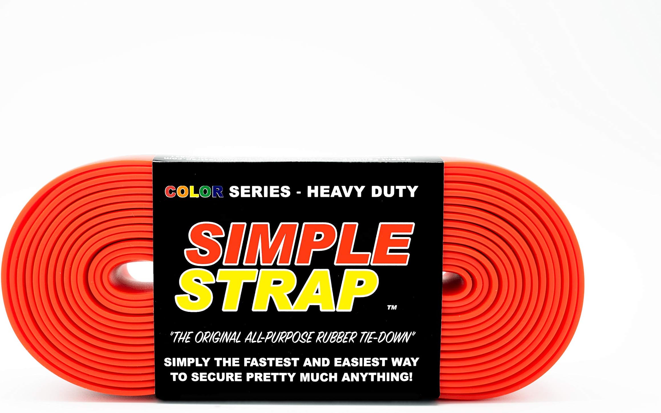Simple Strap 3mm Heavy Duty (1000 PSI) Red