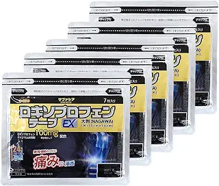 【第2類医薬品】ロキソプロフェンテープEX大判NAGAWA 7枚入 ×5
