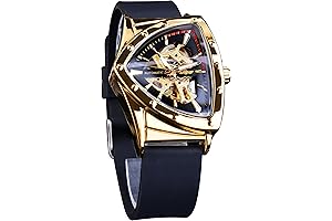 High-Precision Mechanical Skeleton Ferrari Watch