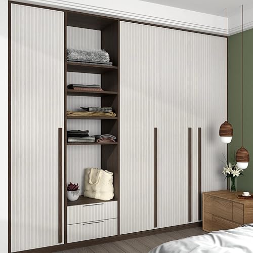 Miniatura 5 de Papel tapiz autoadhesivo con listones de madera gris, papel de contacto para encimeras, papel tapiz para despegar y pegar, para dormitorio, sala de