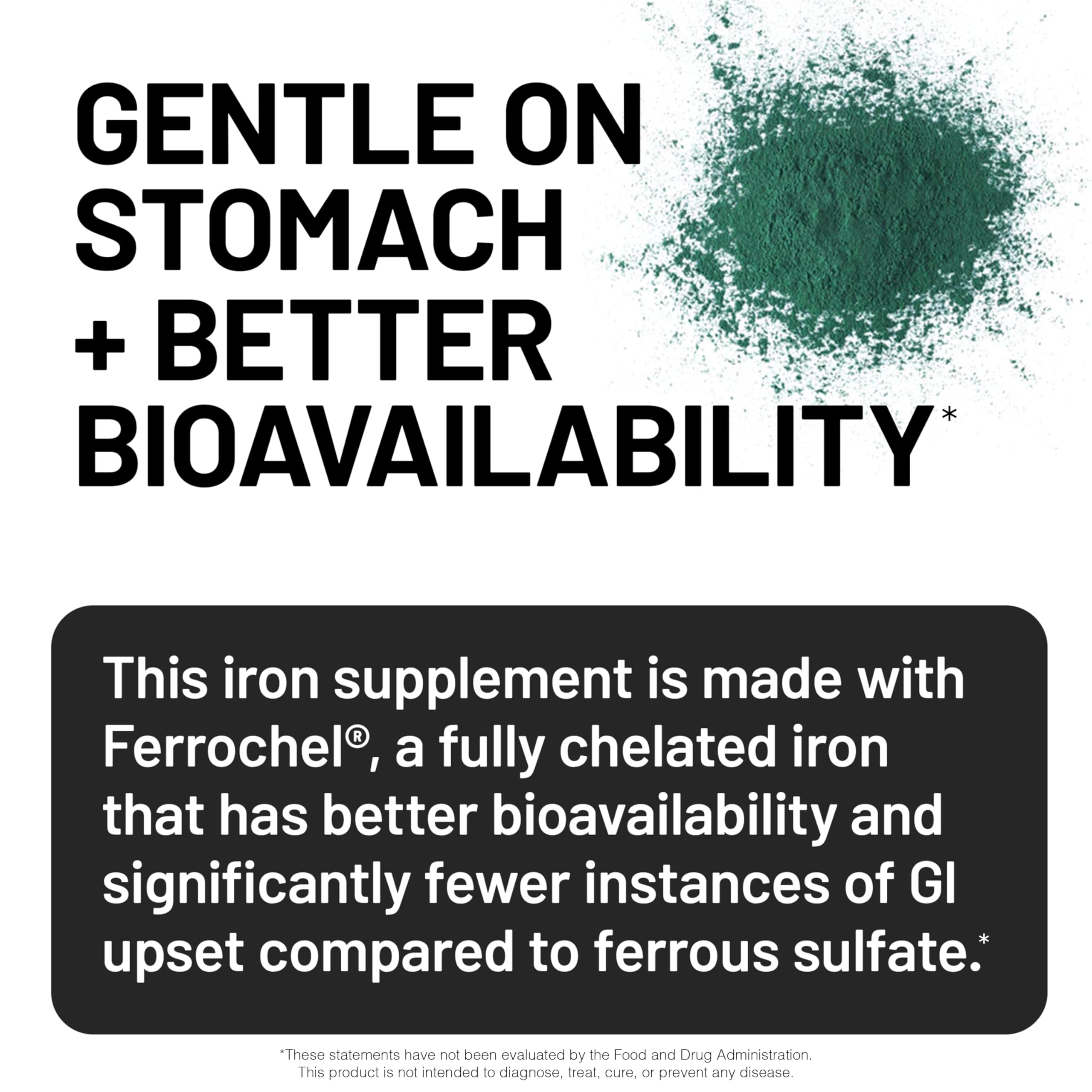 NatureWise Iron Bisglycinate Supplement with Vitamin C & B12, 30 Tablets — Amazon image 4