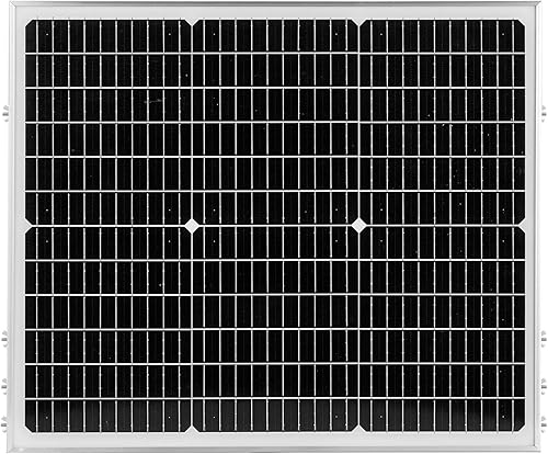Miniatura 9 de VEVOR Cargador de batería solar de 50 W y 12 V, cargador de batería de panel solar mono con controlador MPPT mejorado y soporte de montaje