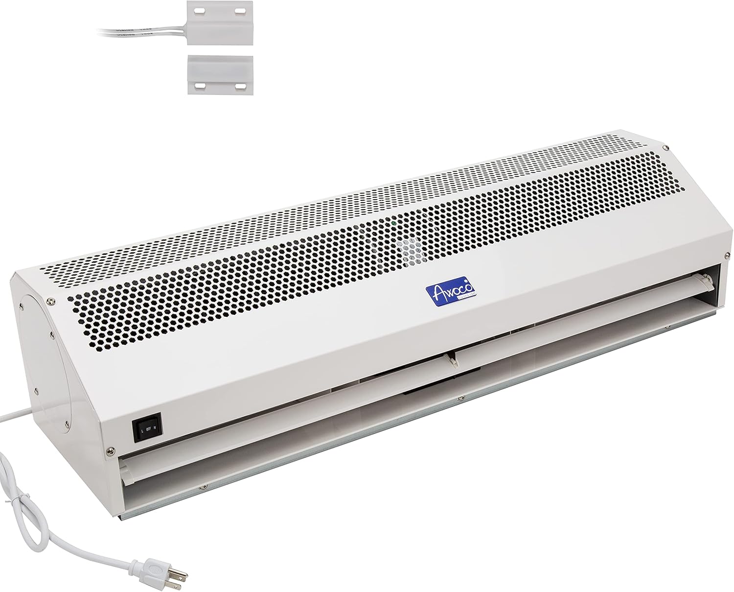 Awoco 36” Super Power 2 Speeds 1200 CFM Commercial Indoor Air Curtain, UL Certified, 120V Unheated with an Easy-Install Magnetic Switch, 3 Year Protection (36")
