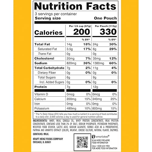 Miniatura 8 de Velveeta Bolsas originales para salsa de queso fundido 12 onzas paquete de 1