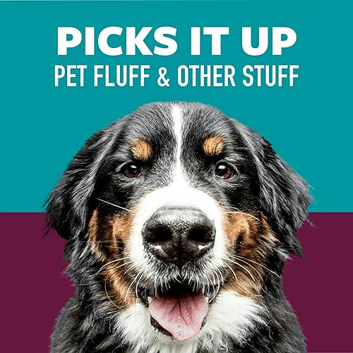 Miniatura 8 de Scotch-Brite Pet - Rodillo de pelusa extra adhesivo para pelo de mascotas, muebles y ropa, 6 recambios de rodillos, 420 hojas, color blanco