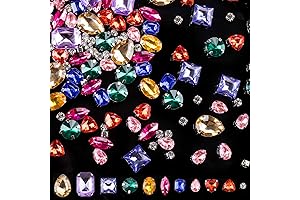 PAGOW 440Pcs Sew-on Jewels: Enhance Your DIY Masterpieces