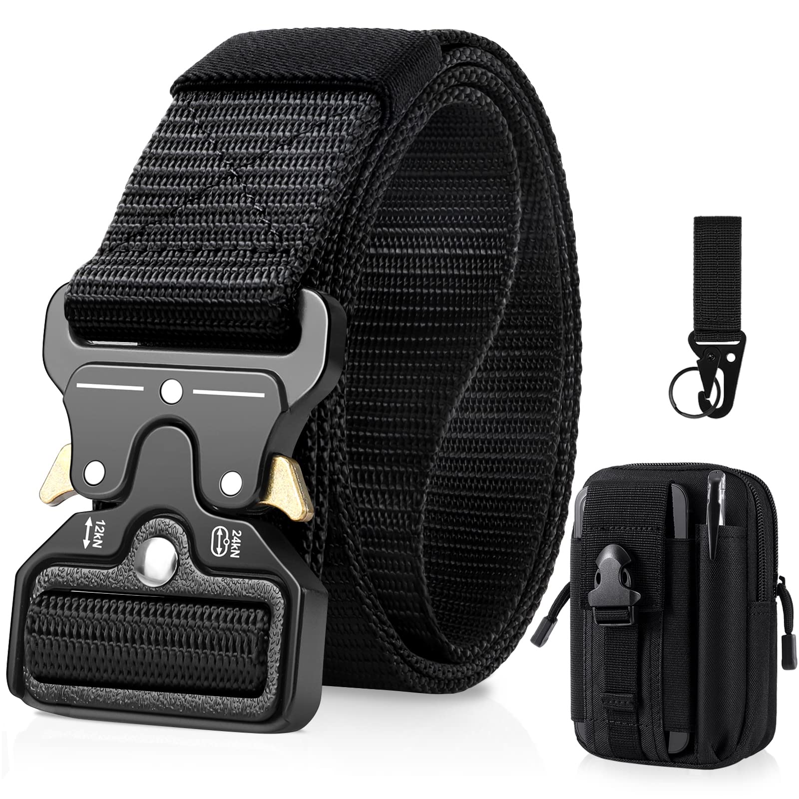 Buy BESTKEEMen Belt 1.5 Inch Heavy Duty Belt, Nylon Belt with Quick