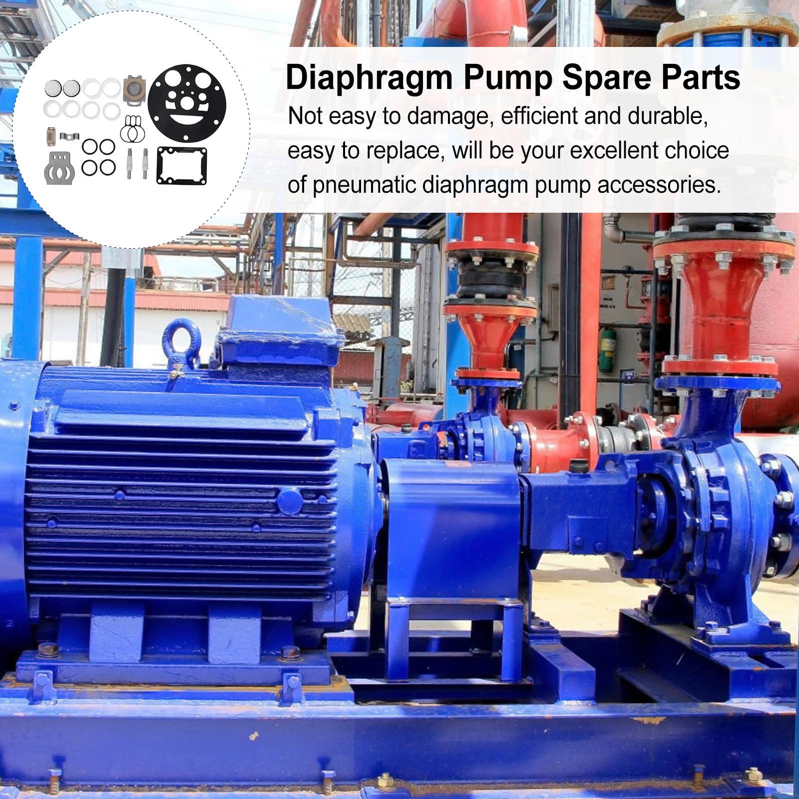 Ersatzteile für Membranpumpen Reparaturset für Luftmembranpumpen