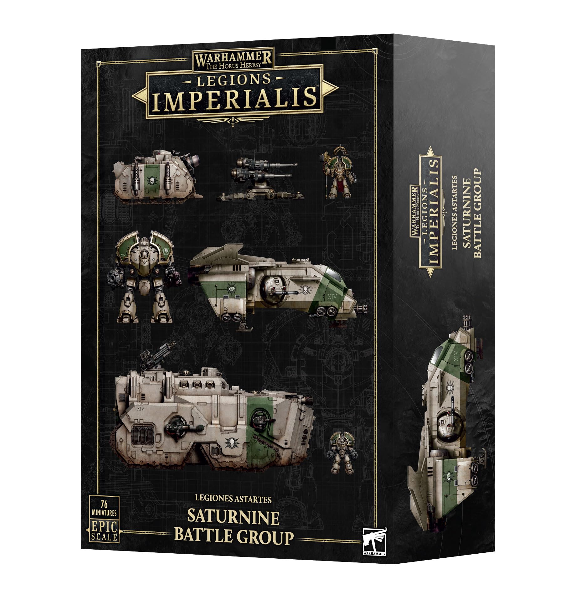 Games Workshop - Warhammer - Horus Heresy - Legions Imperalis - Legiones Astartes: Saturnine Battle Group [Epic Scale]