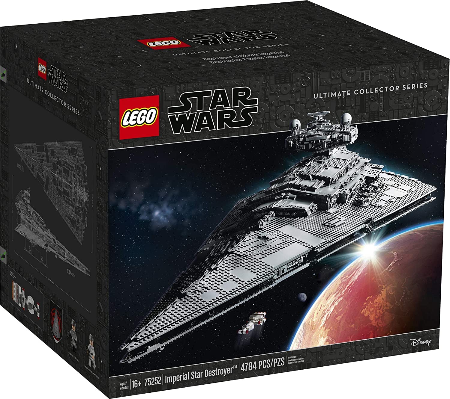LEGO Star Wars A New Hope Imperial Star Destroyer 75252 Building Kit 4 784 Pieces