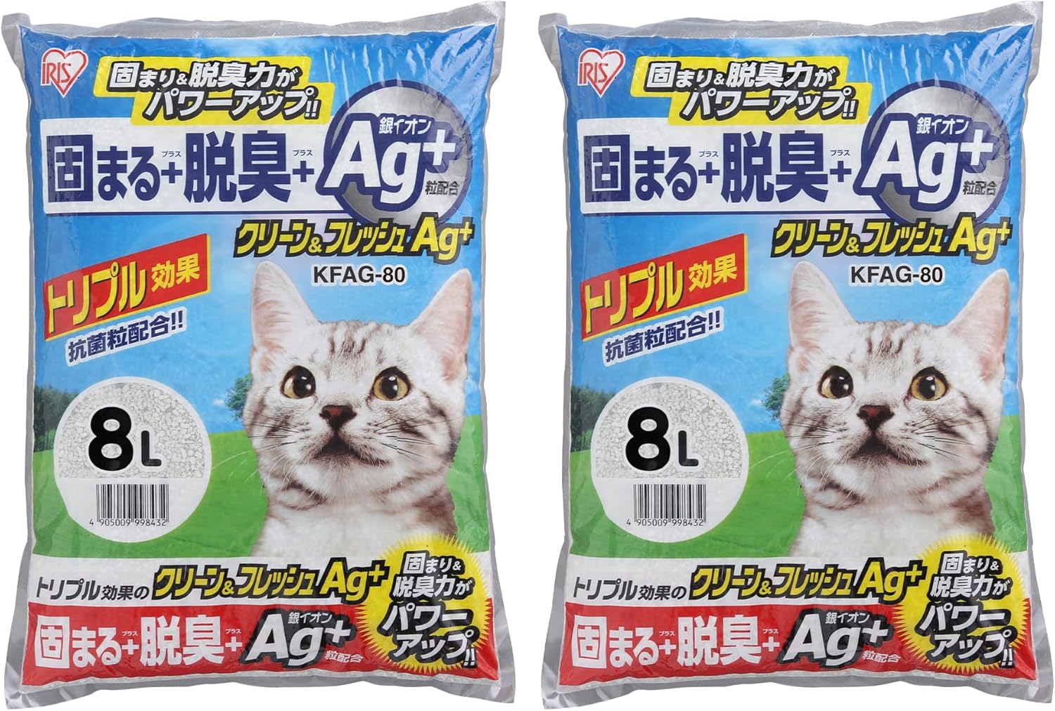 アイリスオーヤマ 猫砂 クリーン&フレッ