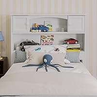 Vista 16 de AFI, Newport - Cabecero completo para libros, color blanco