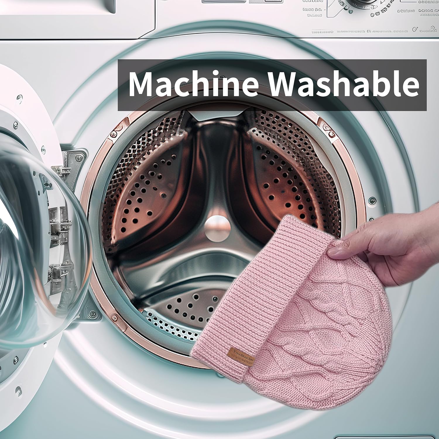 100% Merino Wool Beanie for Men Women, Knit Cuffed Winter Hat, Lightweight Warm Breathable Cap, Unisex Outdoor Gift - Image 4