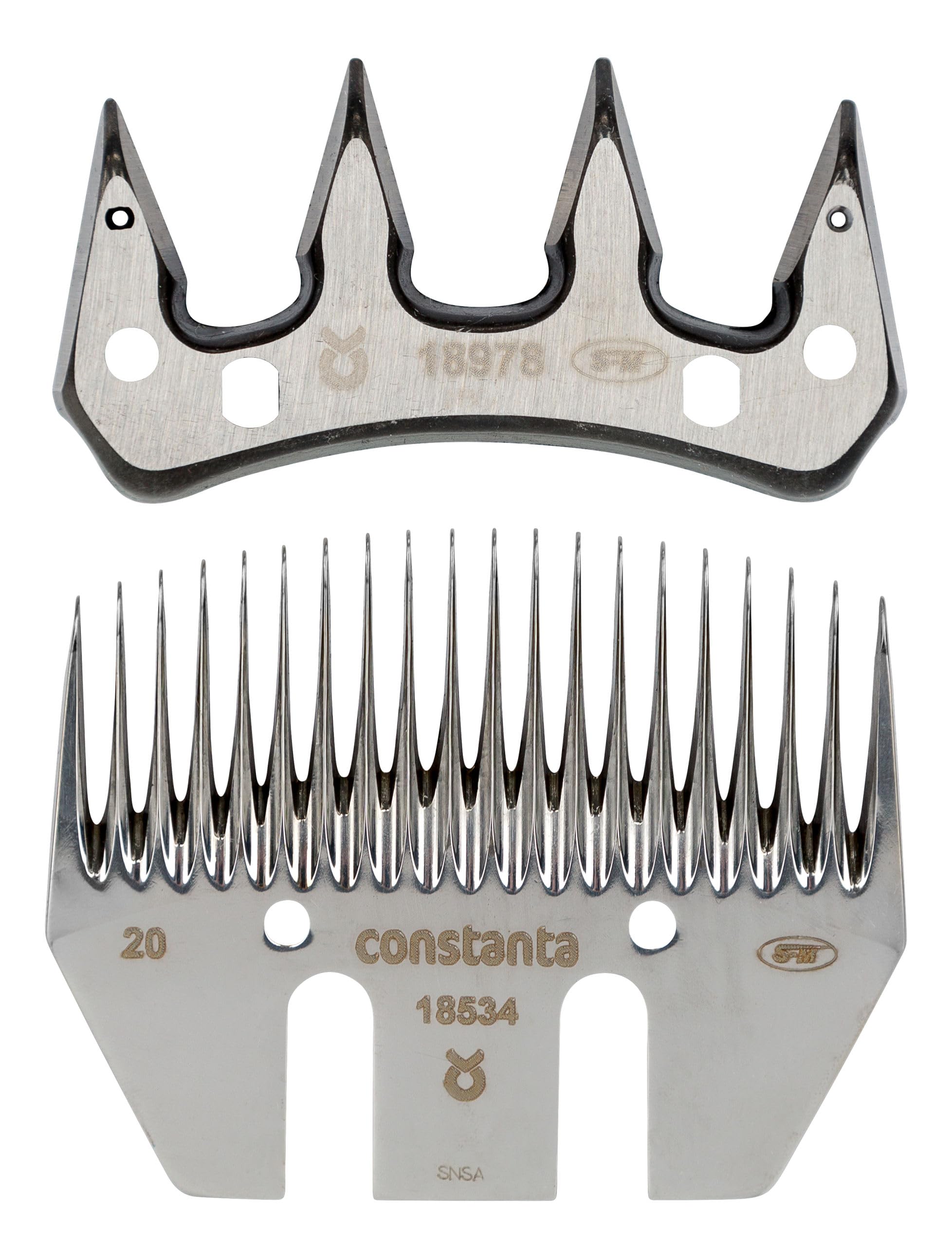 Kerbl Clipper Blade Set for Llama and Alpaca 20/4 Teeth