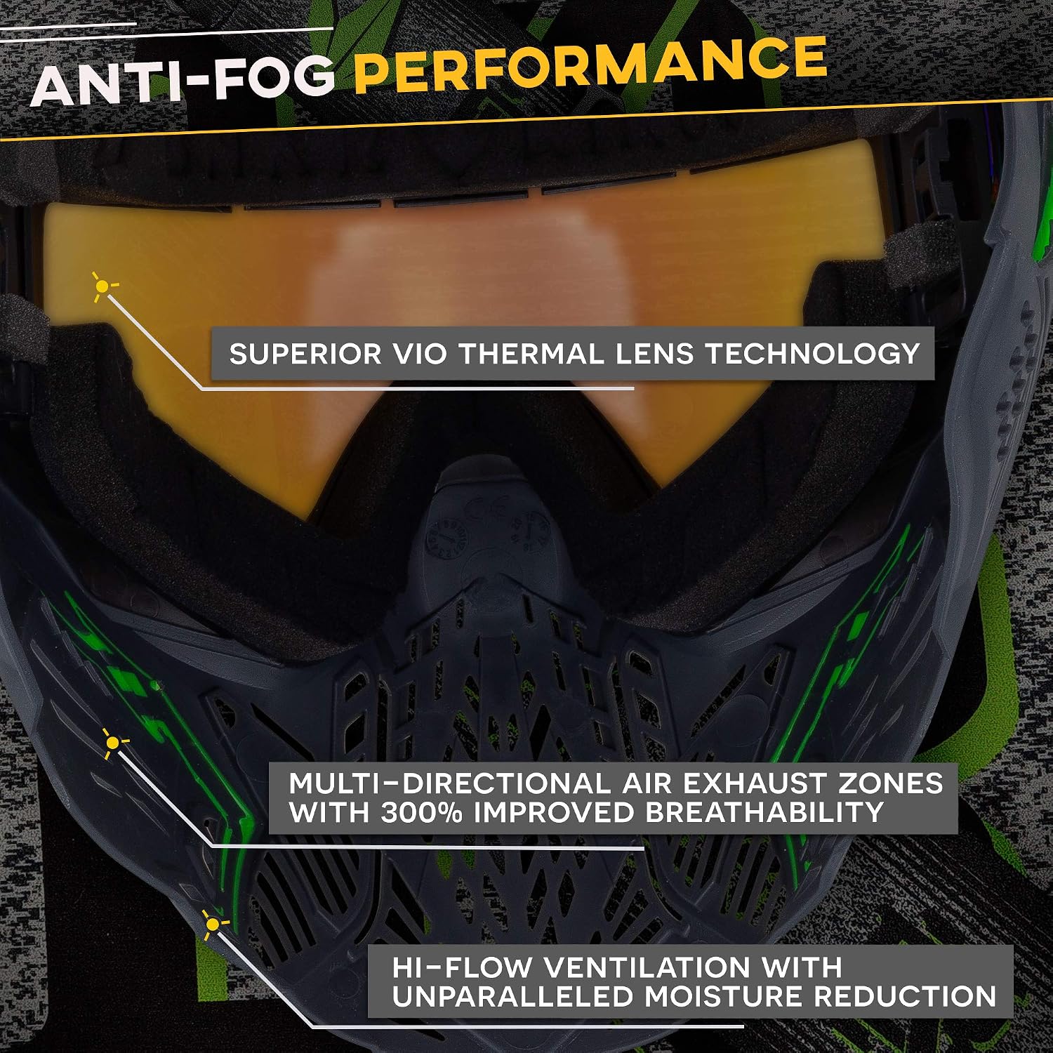 Bunkerkings CMD Paintball Goggles/Masks