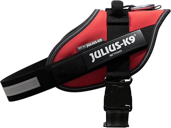 Julius-K9, Pettorina IDC Power, Taglia: M / 0, Colore: Rosso M/0 Rosso - 1