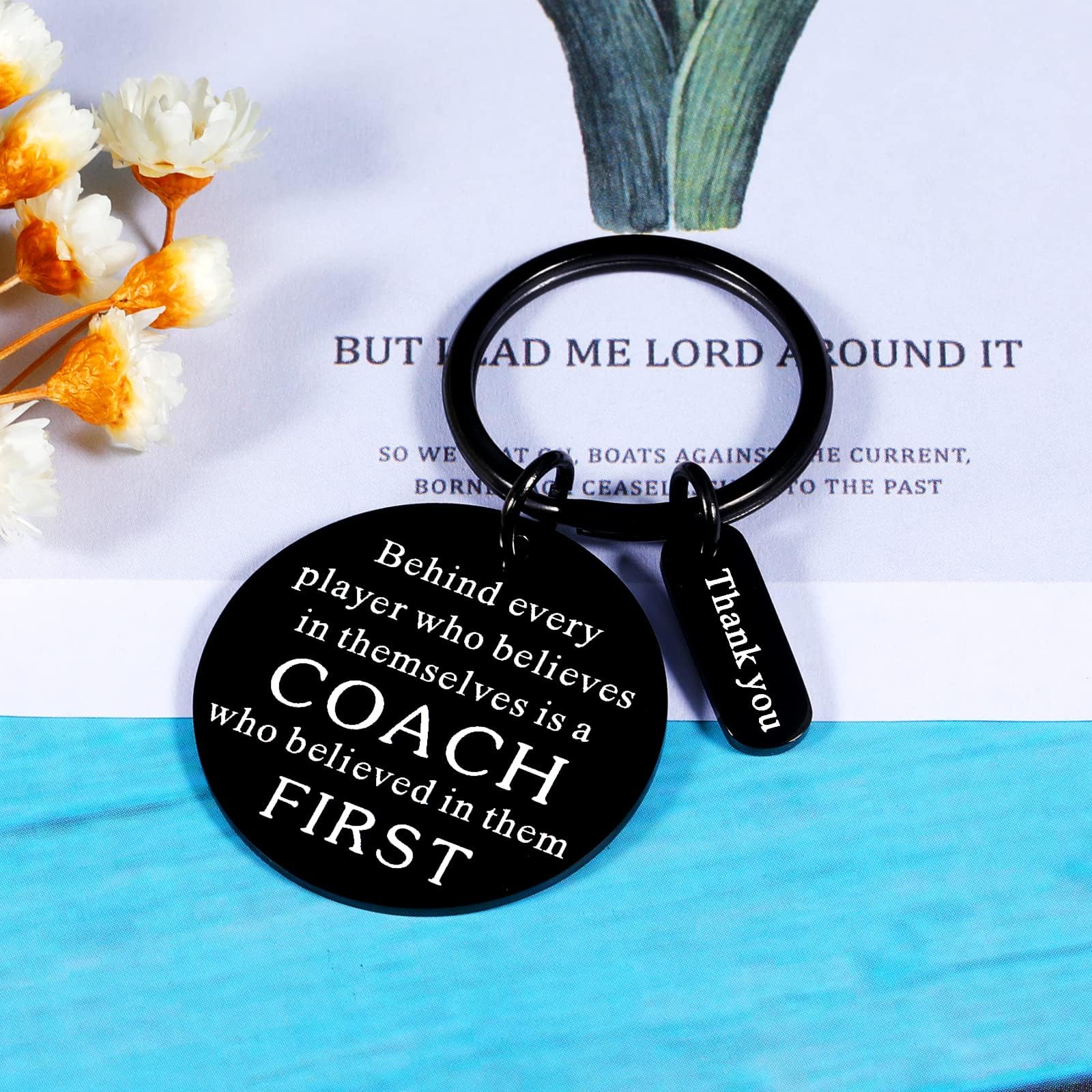 ZZP Keychain Gifts for Coach Young Men, Football Gifts for Coach, Thank You Gifts for Soccer Football Volleyball Coach Men Women Softball Keychain Baseball Basketball Tennis Softball Gifts