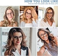 Vista 56 de CCVOO Reading Glasses for Women/Men, Eyeglasses, Blue Light Readers for Women/Men, Computer Eye Glasses, Cheaters