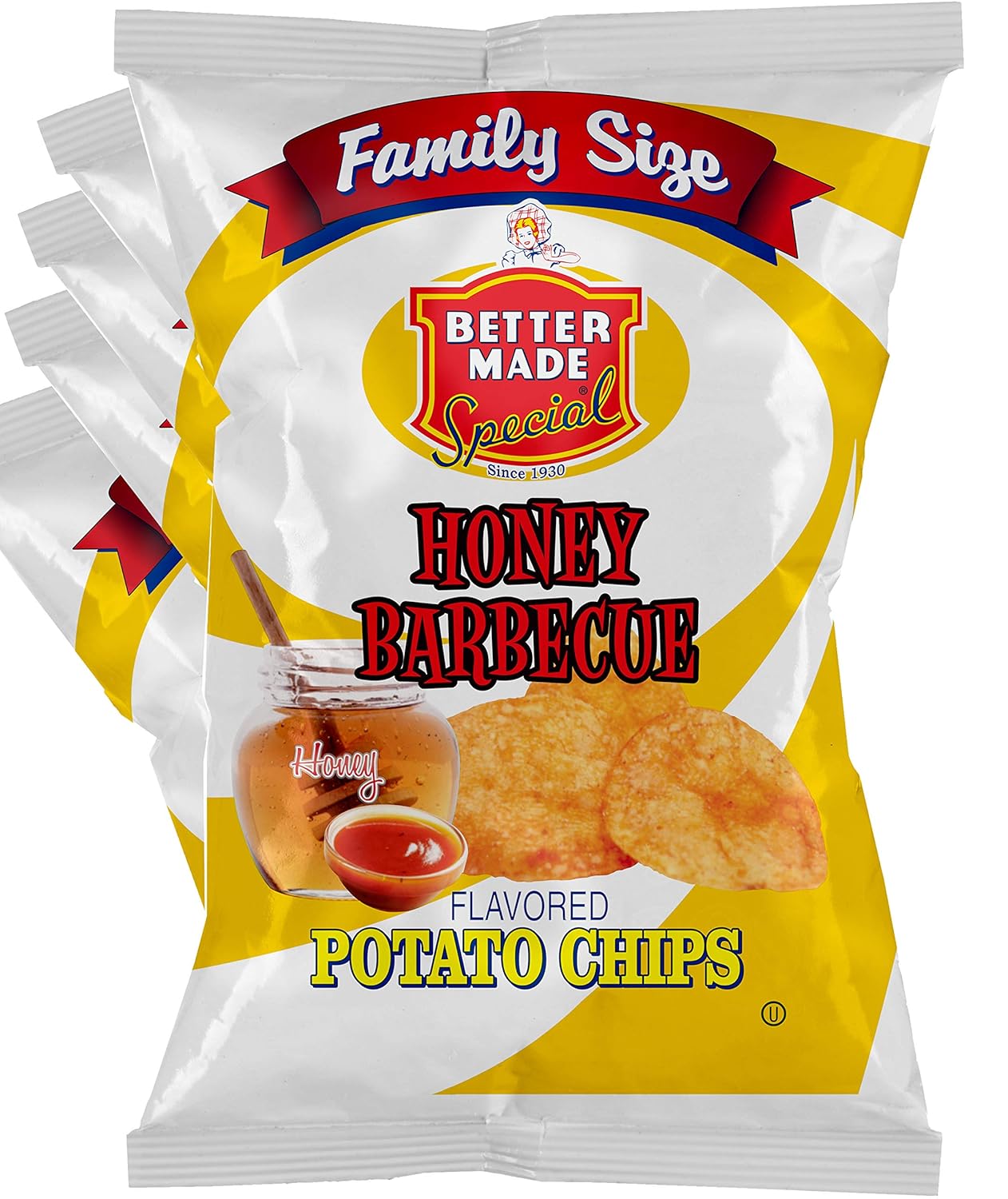 Buy Better Made Special Potato Chips 4 x 8.510oz Bags Pack of 4 Choose Your Flavor! HONEY