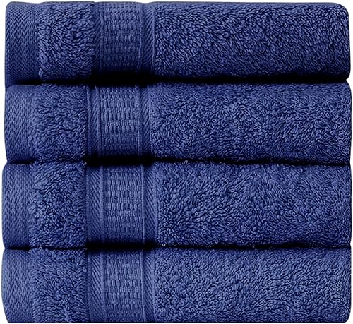 Miniatura 49 de Juego de 2 toallas de baño de lujo de La Hammam para baño, spa, gimnasio, ducha, piscina, dormitorio universitario Toallas de baño turcas