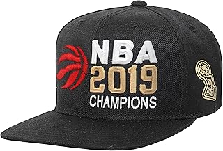 Youth Toronto Raptors NBA 2019 Champions Black Flat Brim Cap