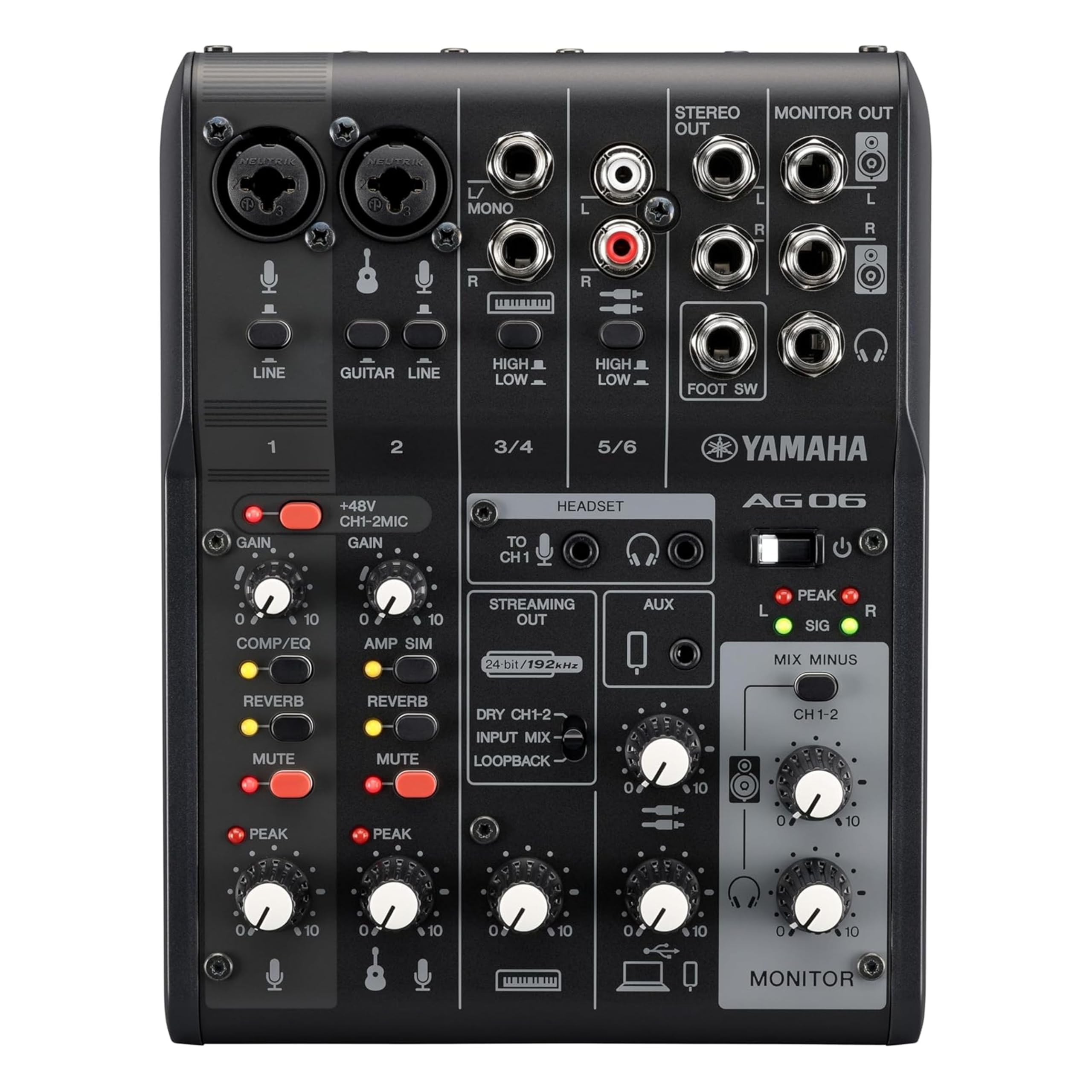 Amazon | ヤマハ(YAMAHA) ライブストリーミングミキサー 6チャンネル