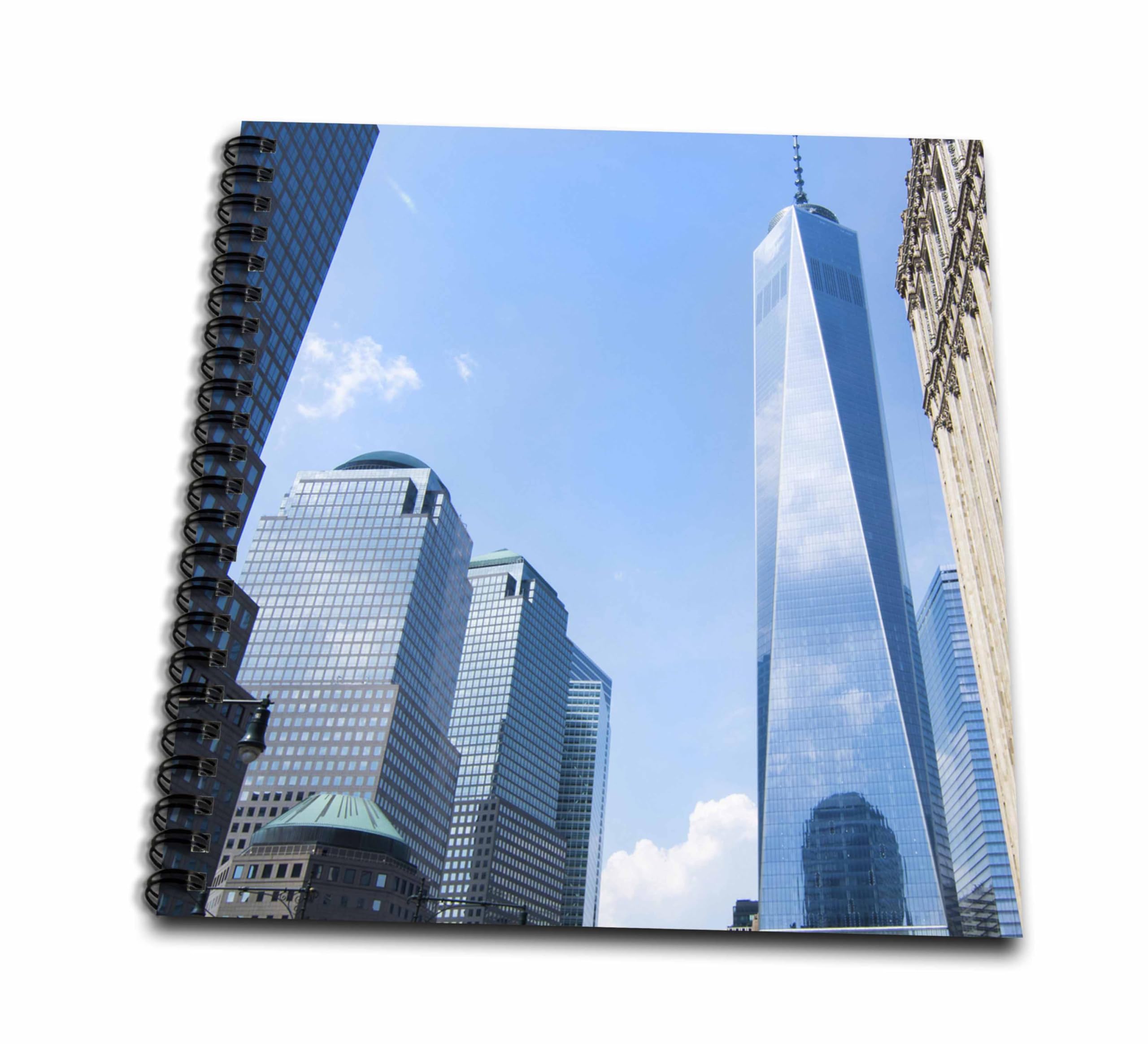 Construction Downtown Manhattan livre de dessin New World Trade Centre multicolore 8x20,3 cm