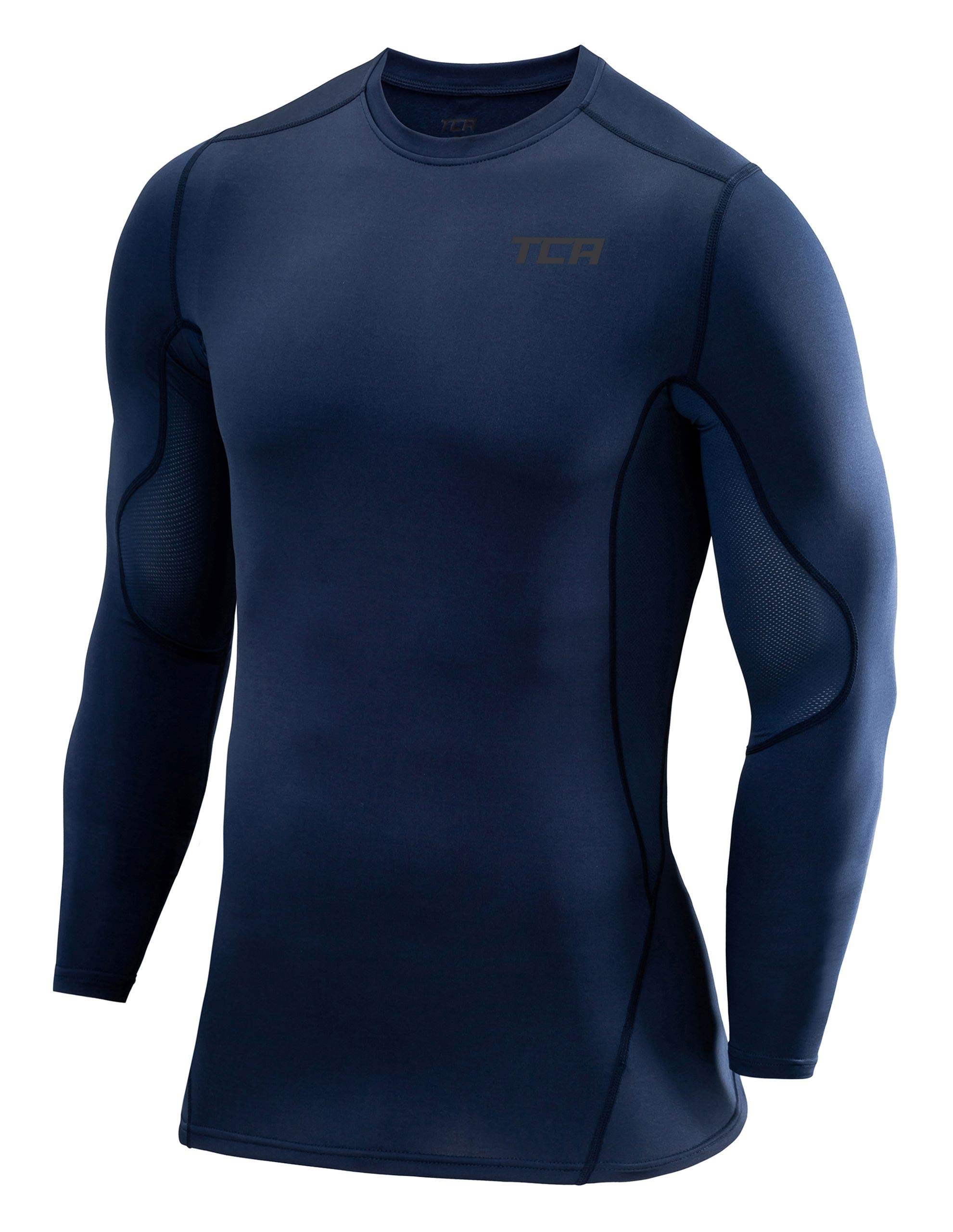 Haut Compression TCA SuperThermal Junior Rouge Manches Longues - Neuf Avec étiquettes