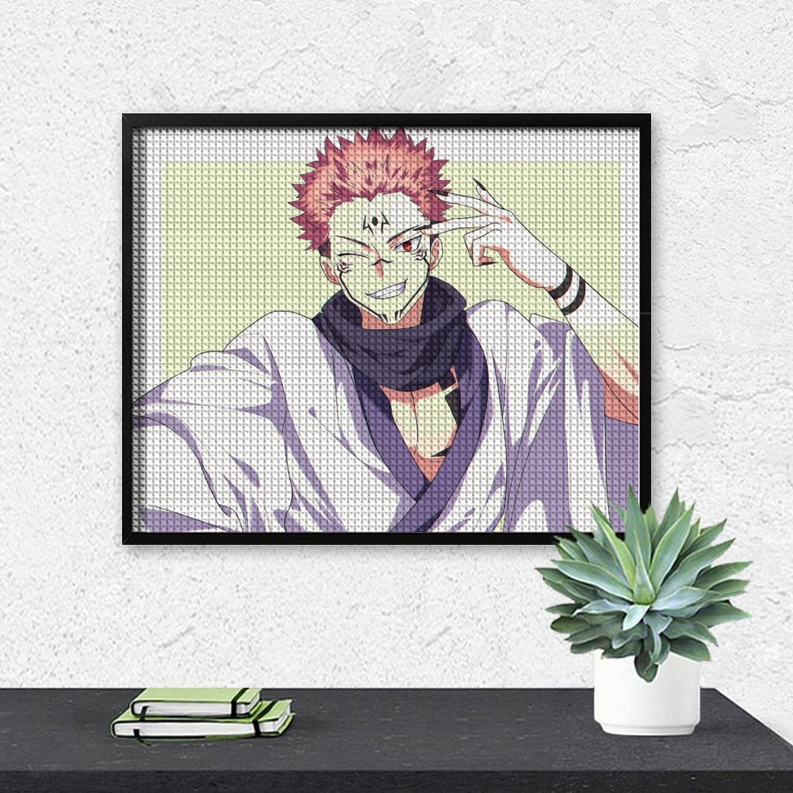 Amazon.co.jp: 呪術廻戦 両面宿儺 ダイヤモンドアート キャラクター