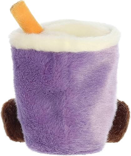 Miniatura 4 de Aurora Adorable Palm Pals Taro Boba - Animal de peluche  Juego de bolsillo  Diversión coleccionable  Morado 5 pulgadas
