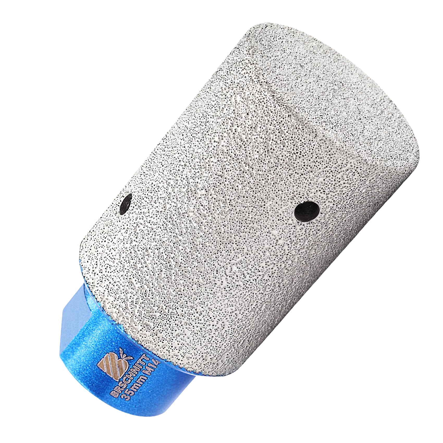 Diamond Finger Milling Bits - BRSCHNITT 1 3/8" Dry Core Drill Bit for Enlarging Shaping Existing Holes of Porcelain,Hard Ceramic,Granite,Marble with M14 Thread