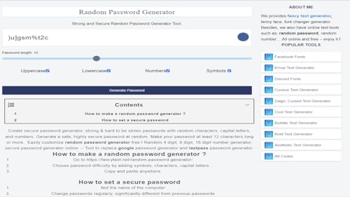 Fancy Text Generator – Fancytext.Net