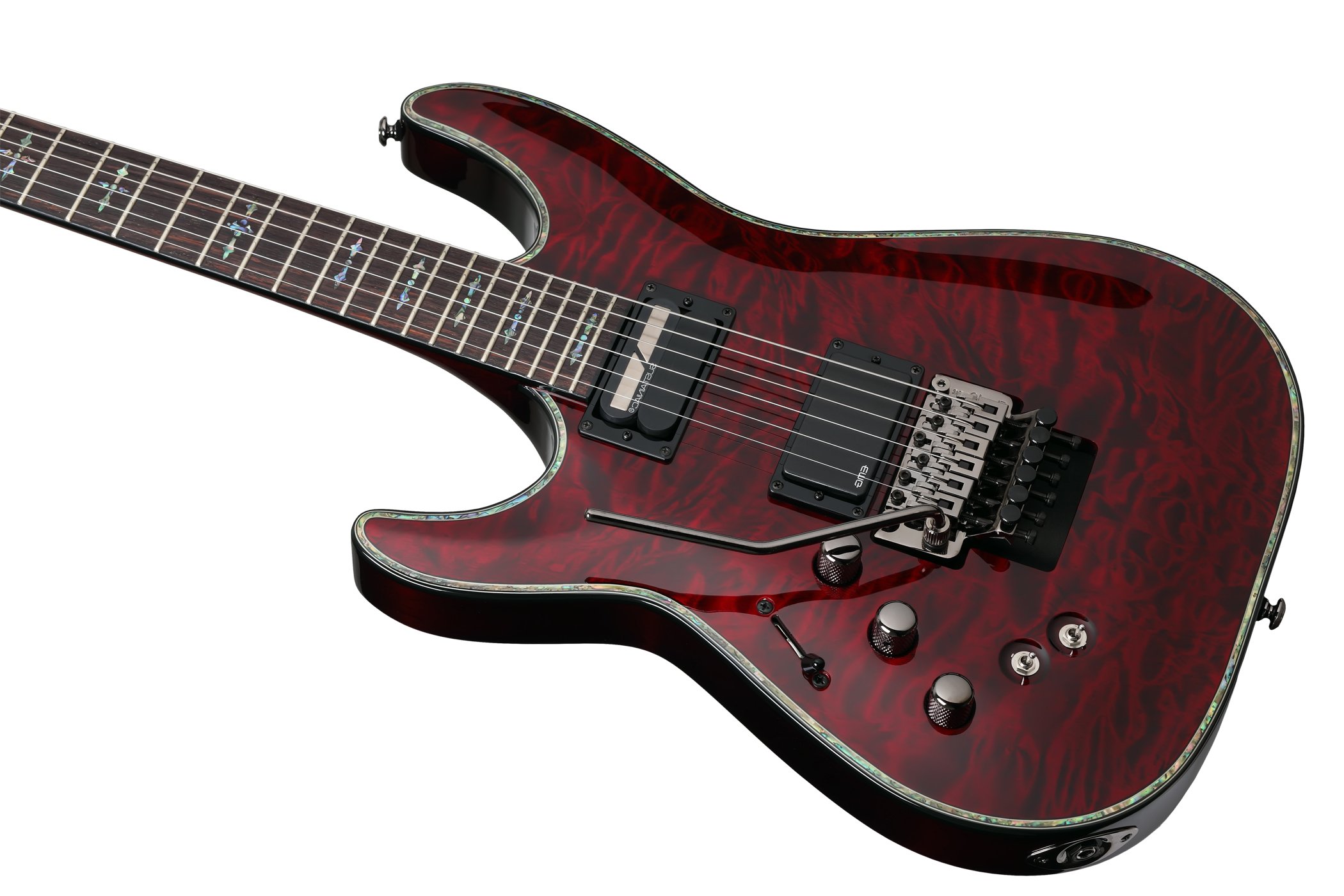 Amazon.com: Schecter Hellraiser C-1 with Floyd Rose Sustainiac