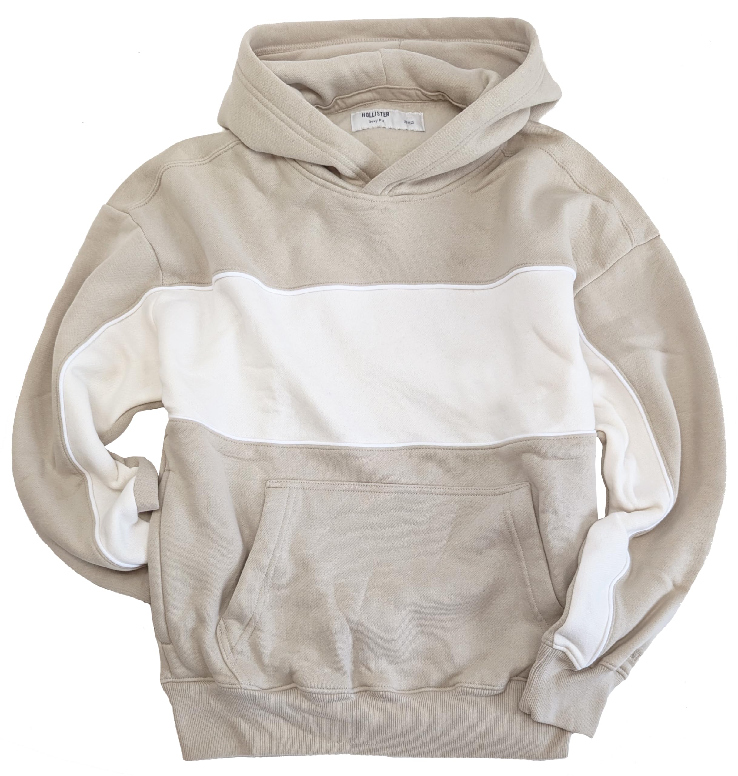Hollister California Men's Soft Fleece Boxy Fit Hoodie HOM-23 - Picture 2 of 8