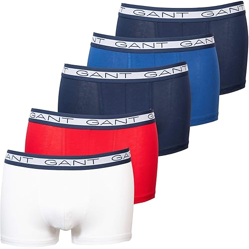 GANT 5-Pack Trunk Seasonal Solids Brief Small Multicolor
