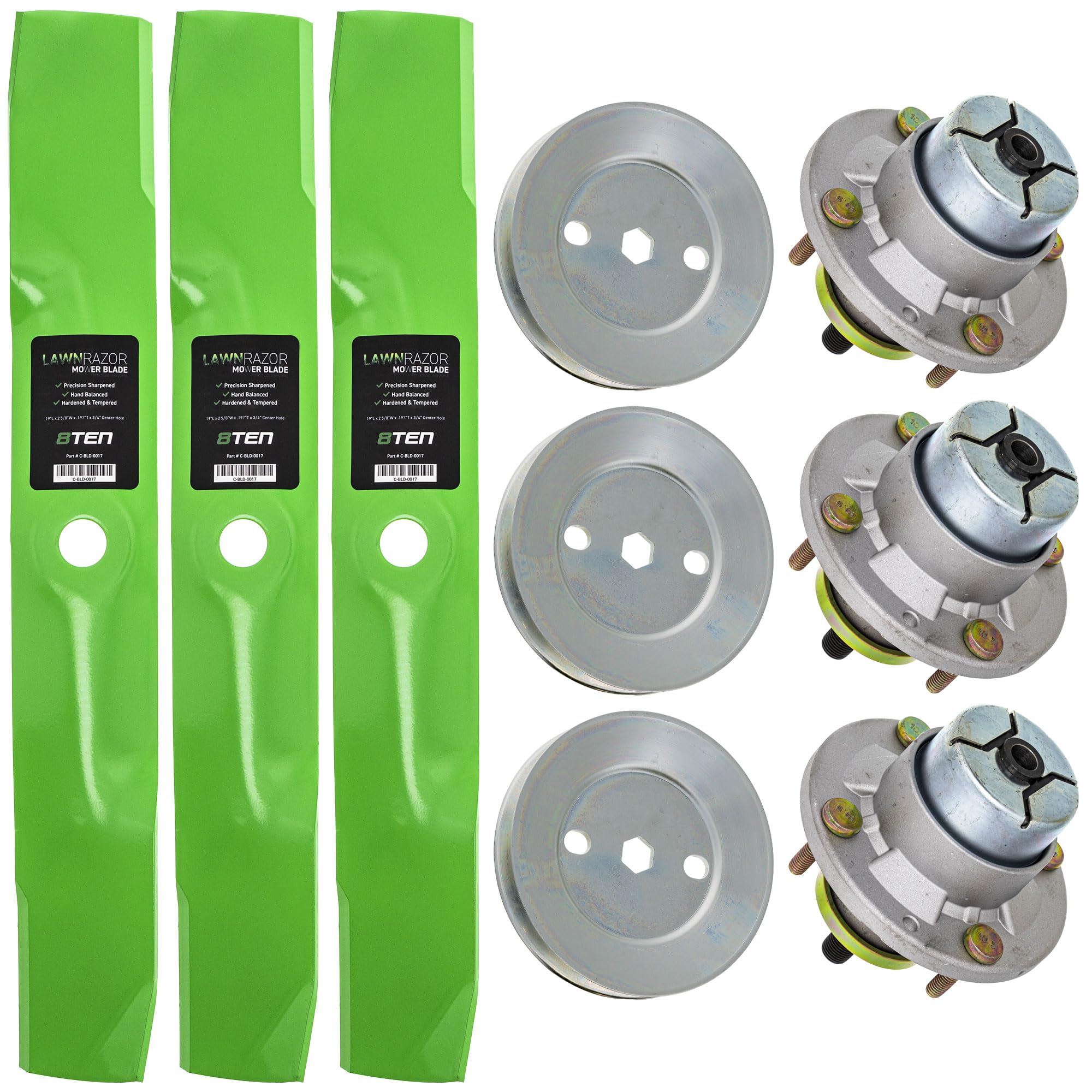 Amazon.com : 8TEN Blade Spindle Kit for John Deere M143520
