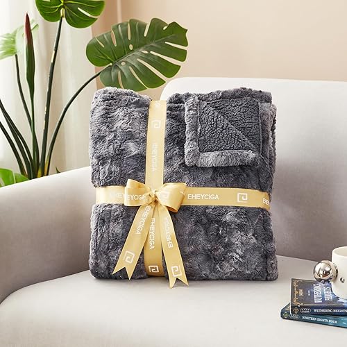 Miniatura 6 de EHEYCIGA Manta eléctrica con calefacción manta térmica de piel sintética con 5 niveles de calefacción y 4 horas de apagado automático manta lavable