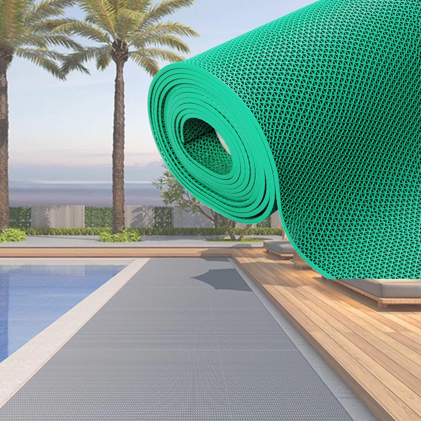 Tapis de sol commercial imperméable anti-huile et drainant