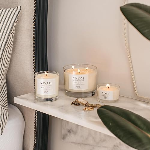 Miniatura 5 de 'NEOM- Vela perfumada Perfect Night's Sleep, tamaño de viaje, lavanda y jazmín, vela de aromaterapia de aceite esencial, aroma para dormir